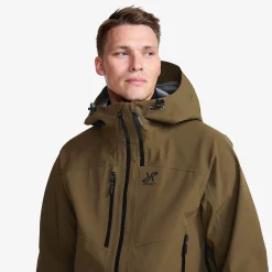 Cyclone 3L Shell Jacket Herren Dark Olive
