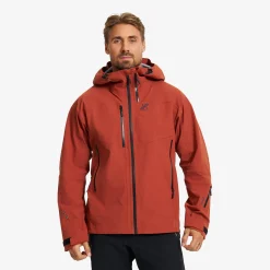 Cyclone 3L Shell Jacket Herren Rusty Orange