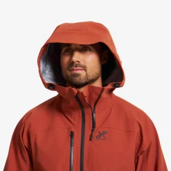Cyclone 3L Shell Jacket Herren Rusty Orange