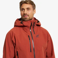 Cyclone 3L Shell Jacket Herren Rusty Orange