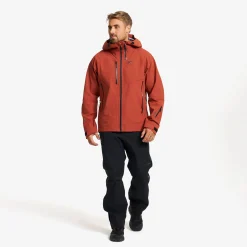 Cyclone 3L Shell Jacket Herren Rusty Orange