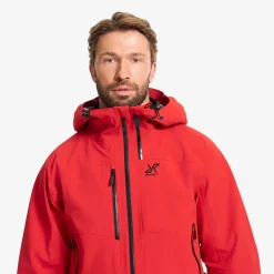 Cyclone 3L Shell Jacket Herren Aura Red