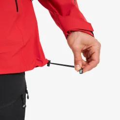 Cyclone 3L Shell Jacket Herren Aura Red