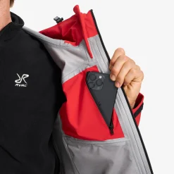 Cyclone 3L Shell Jacket Herren Aura Red