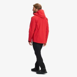 Cyclone 3L Shell Jacket Herren Aura Red