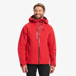 Cyclone 3L Shell Jacket Herren Aura Red