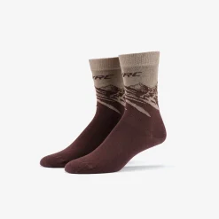 Daily Mountain Socks Seal Brown/Morel
