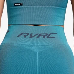 Descent Seamless Tights Damen Blue Ashes
