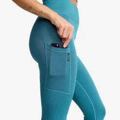 Descent Seamless Tights Damen Blue Ashes