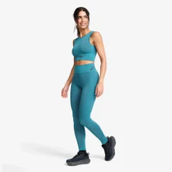 Descent Seamless Tights Damen Blue Ashes