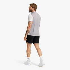 Direction Active Contrast T-shirt Herren Vapor Blue/Frost Gray