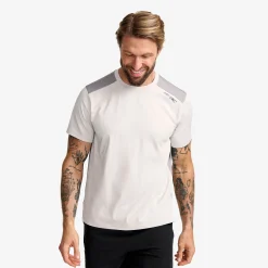 Direction Active Contrast T-shirt Herren Vapor Blue/Frost Gray