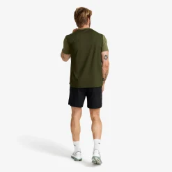 Direction Active Contrast T-shirt Herren Grape Leaf/Rosin Green