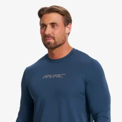 Direction Active Long-sleeved T-shirt Herren Insignia Blue