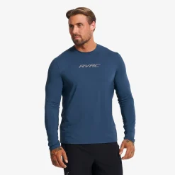 Direction Active Long-sleeved T-shirt Herren Insignia Blue