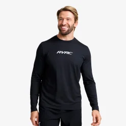 Direction Active Long-sleeved T-shirt Herren Black