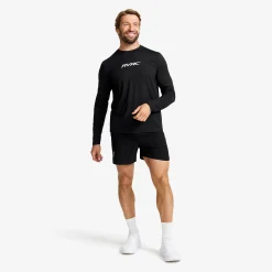 Direction Active Long-sleeved T-shirt Herren Black