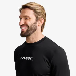 Direction Active Long-sleeved T-shirt Herren Black
