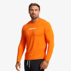 Direction Active Long-sleeved T-shirt Herren Persimmon Orange