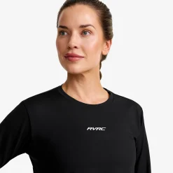 Direction Active Long-sleeved T-shirt Damen Black
