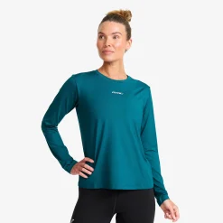 Direction Active Long-sleeved T-shirt Damen Legion Blue