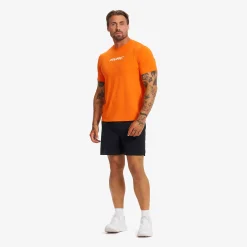 Direction Active T-shirt Herren Persimmon Orange