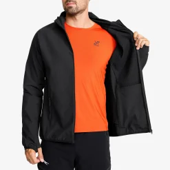 Distance Pro Wind Jacket Herren Black