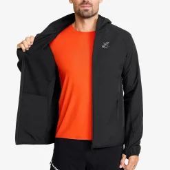 Distance Pro Wind Jacket Herren Black