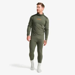 Downhill Base Layer Balaclava Top Herren Kambaba Green/Rosin Green