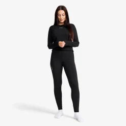 Downhill Base Layer Pants Damen Black