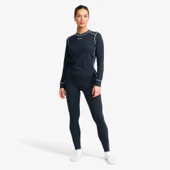 Downhill Base Layer Pants Damen Deep Navy