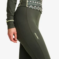 Downhill Base Layer Pants Damen Kambaba Green