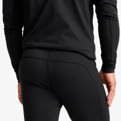 Downhill Base Layer Pants Herren Black