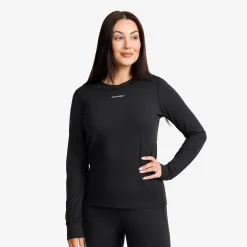 Downhill Base Layer Top Damen Black
