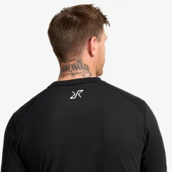 Downhill Base Layer Top Herren Black