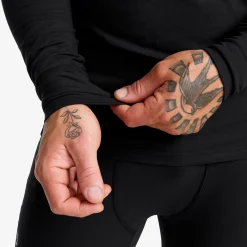 Downhill Base Layer Top Herren Black