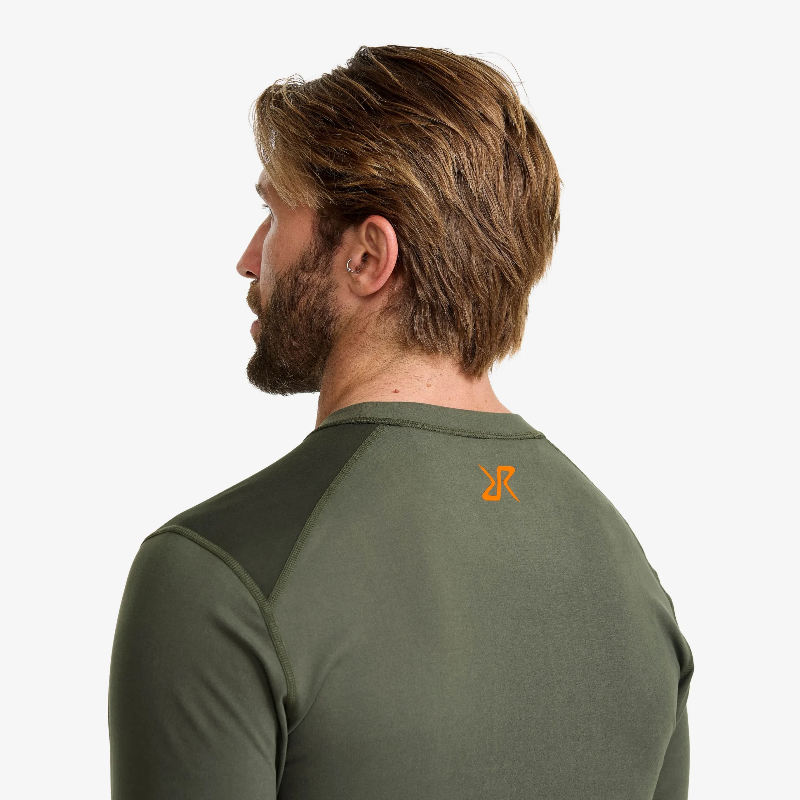 Downhill Base Layer Top Herren Kambaba Green/Rosin Green