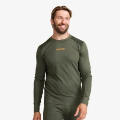 Downhill Base Layer Top Herren Kambaba Green/Rosin Green