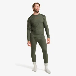 Downhill Base Layer Top Herren Kambaba Green/Rosin Green
