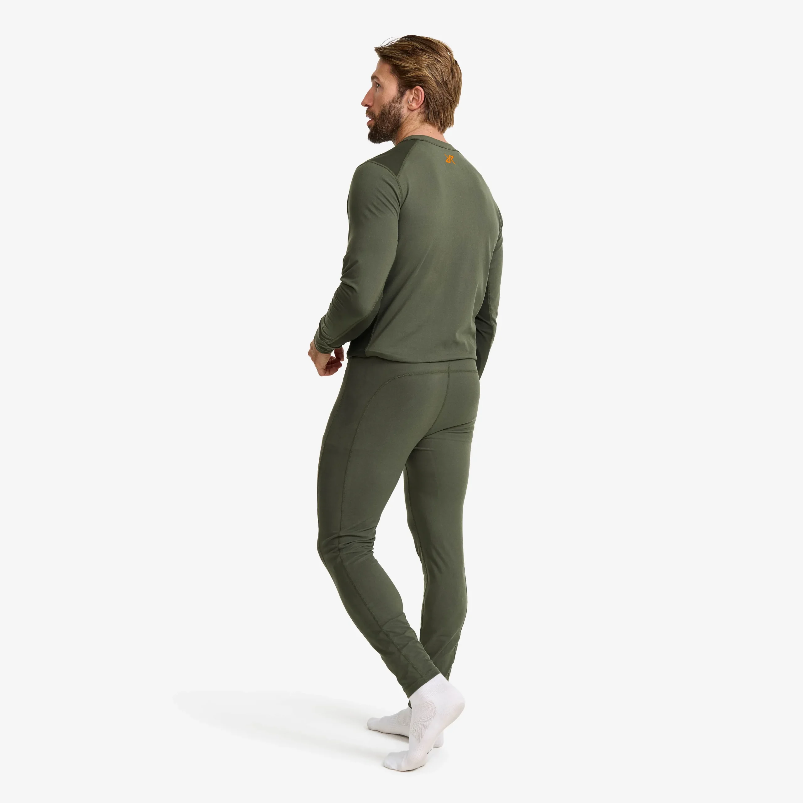 Downhill Base Layer Top Herren Kambaba Green/Rosin Green