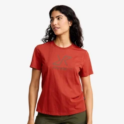 Easy Graphic Logo T-shirt Damen Bossa Nova