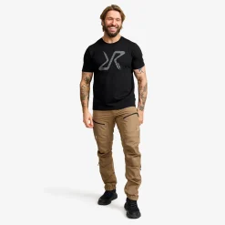 Easy Graphic Logo T-Shirt Herren Black