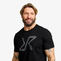 Easy Graphic Logo T-Shirt Herren Black