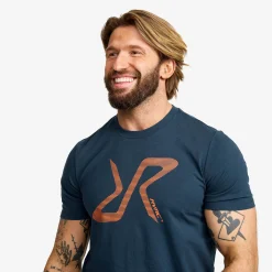 Easy Graphic Logo T-Shirt Herren Moonlit Ocean
