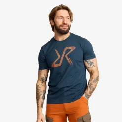 Easy Graphic Logo T-Shirt Herren Moonlit Ocean