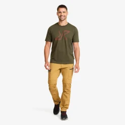 Easy Graphic Logo T-Shirt Herren Forest Night