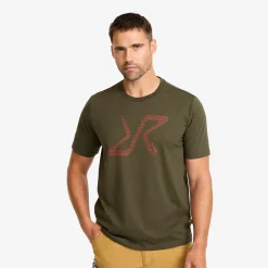 Easy Graphic Logo T-Shirt Herren Forest Night