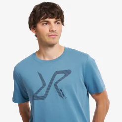 Easy Graphic Logo T-Shirt Herren Captain's Blue