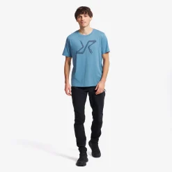 Easy Graphic Logo T-Shirt Herren Captain's Blue
