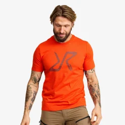 Easy Graphic Logo T-Shirt Herren Pureed Pumpkin